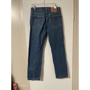 Vintage Levi's 505 Jeans 33 X 30 Regular Fit Straight Leg Blue Denim Made In USA